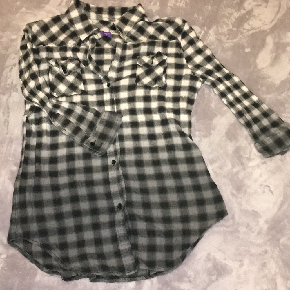 Dress up and casual flannel